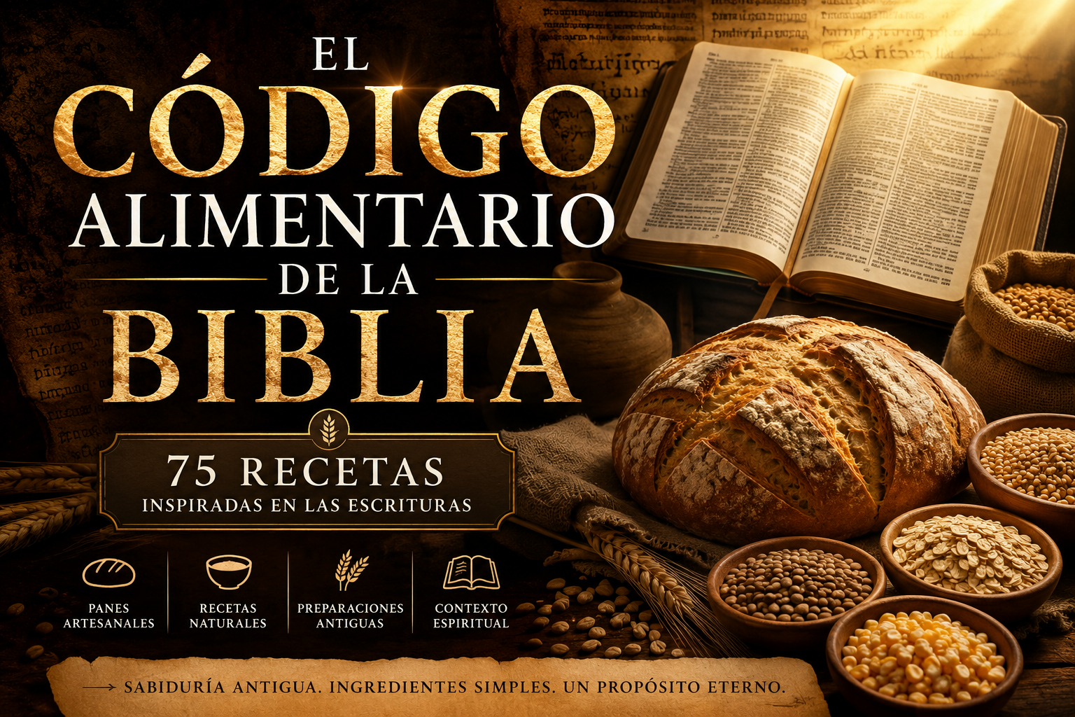 Mockup del ebook El Pan de la Biblia